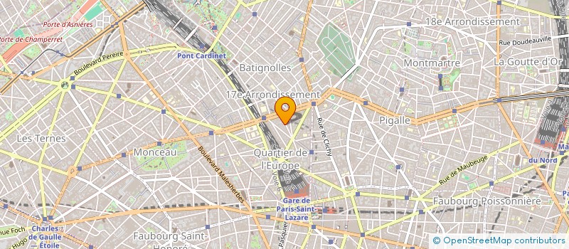 localisation de l'entreprise NAFC à PARIS