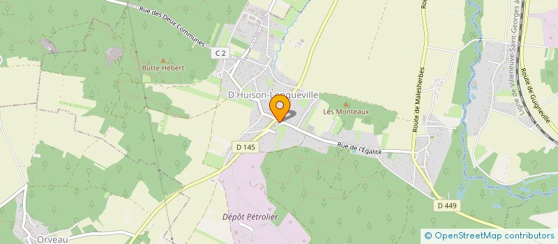 localisation de l'entreprise NAFF à D'HUISON-LONGUEVILLE