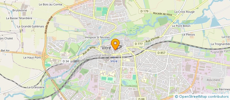 localisation de l'entreprise NAFFOUTI à VITRE