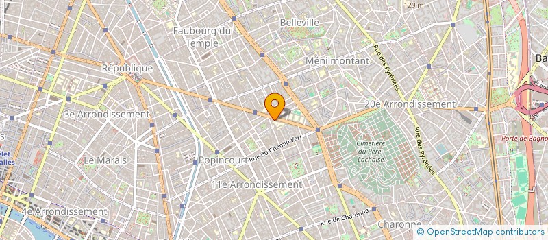 localisation de l'entreprise NAFHA  PARIS