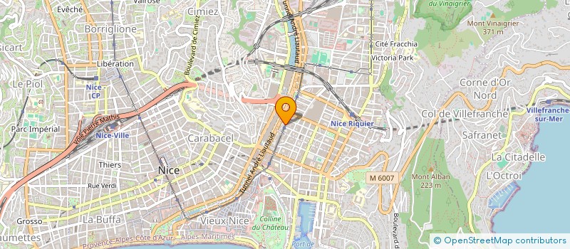 localisation de l'entreprise NAFO à NICE
