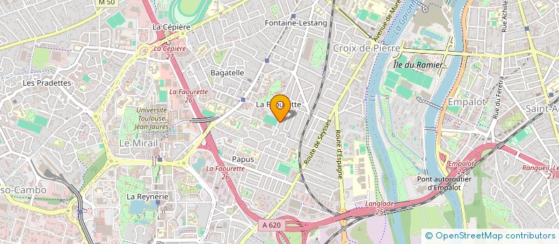localisation de l'entreprise NAFRID à TOULOUSE