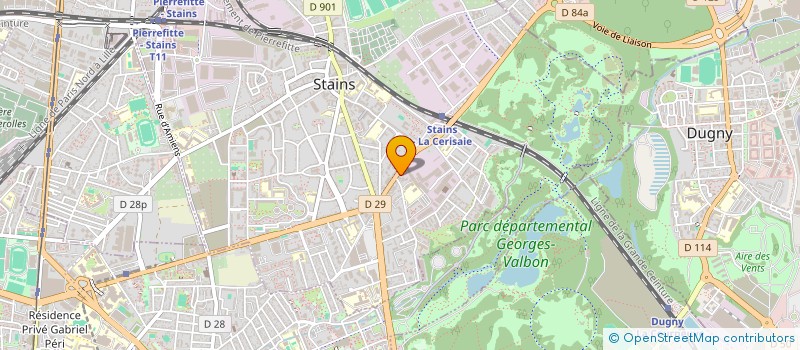 localisation de l'entreprise NAFS à STAINS