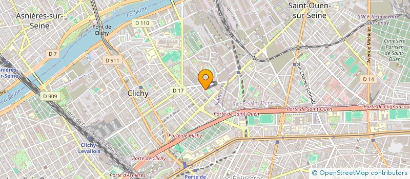 localisation de l'entreprise NAFTOU AFRICA à CLICHY