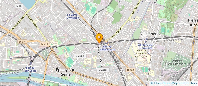 localisation de l'entreprise NAFUSE à DEUIL-LA-BARRE