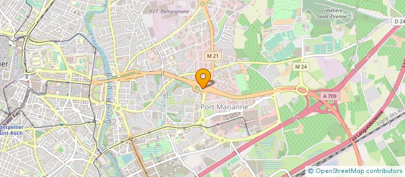 localisation de l'entreprise NAFY à MONTPELLIER