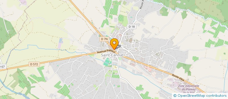 localisation de l'entreprise NAGA  SAINT-CANNAT