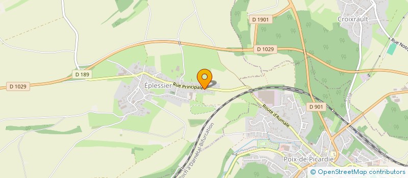 localisation de l'entreprise NAGA  EPLESSIER