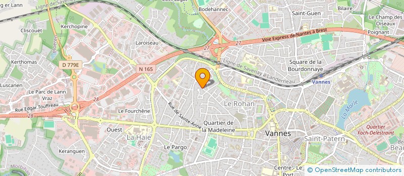 localisation de l'entreprise NAGA à VANNES