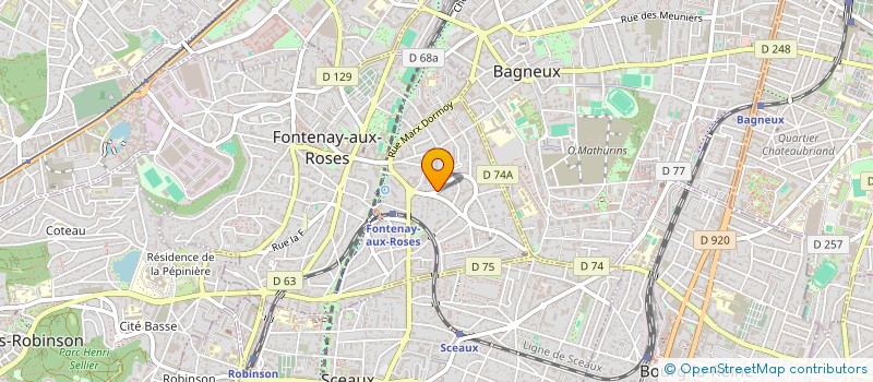 localisation de l'entreprise NAGA COLLECTIVO à FONTENAY-AUX-ROSES