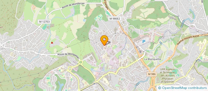 localisation de l'entreprise NAGA LR  GRABELS