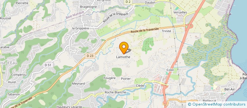 localisation de l'entreprise NAGAD HOME  PETIT-BOURG