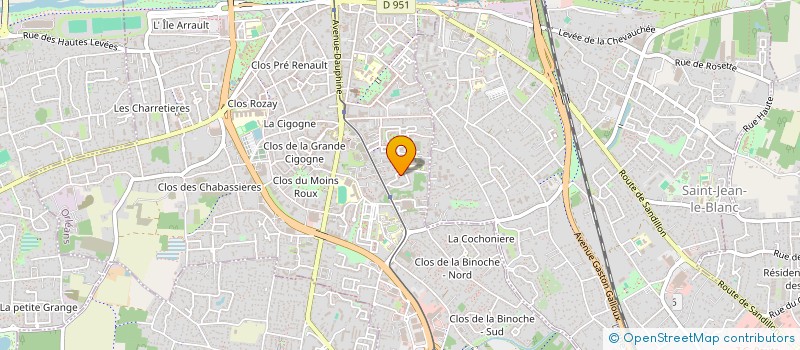 localisation de l'entreprise NAGAEV  ORLEANS