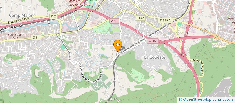 localisation de l'entreprise NAGAINA à AUBAGNE