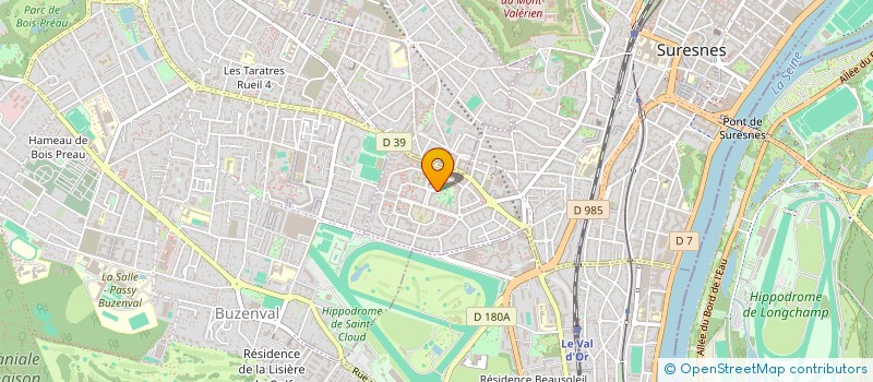 localisation de l'entreprise NAGANO à SURESNES