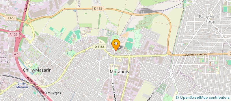 localisation de l'entreprise NAGAR à MORANGIS
