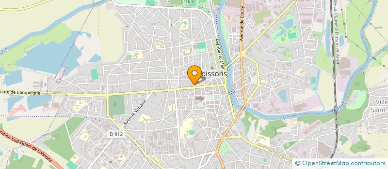 localisation de l'entreprise NAGCO à SOISSONS