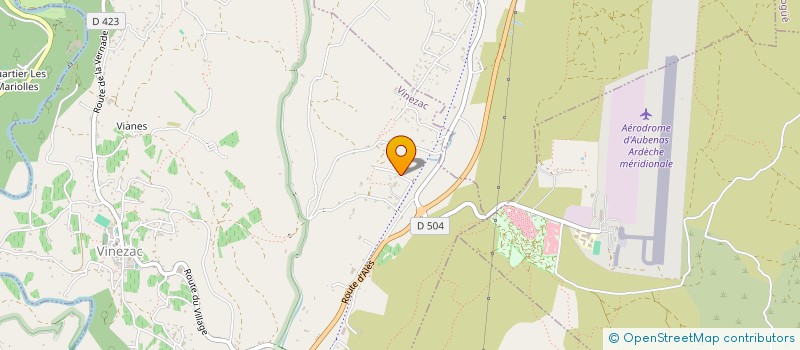 localisation de l'entreprise NAGEDINE  VINEZAC