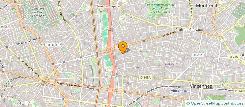 localisation de l'entreprise NAGESWARY à MONTREUIL