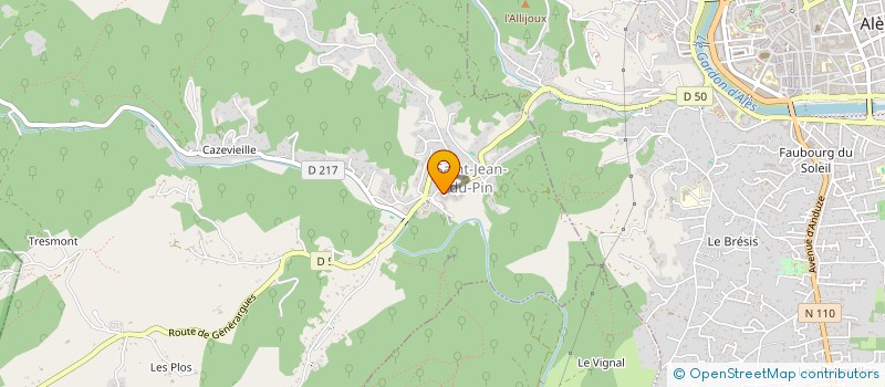 localisation de l'entreprise NAGIB TAXI  SAINT-JEAN-DU-PIN