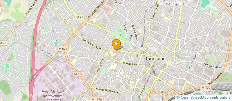 localisation de l'entreprise NAGIGROUP  TOURCOING