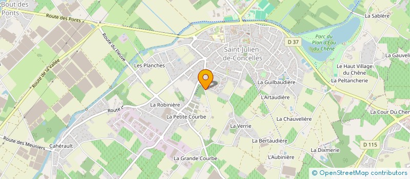 localisation de l'entreprise NAGILA  SAINT-JULIEN-DE-CONCELLES