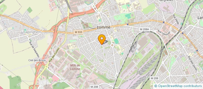 localisation de l'entreprise NAGJA 4 à LILLE
