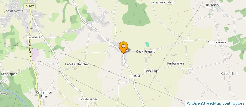 localisation de l'entreprise NAGLIME  PLOUMAGOAR