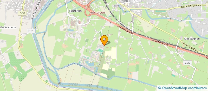 localisation de l'entreprise NAGO AUTOMOBILES  ARLES