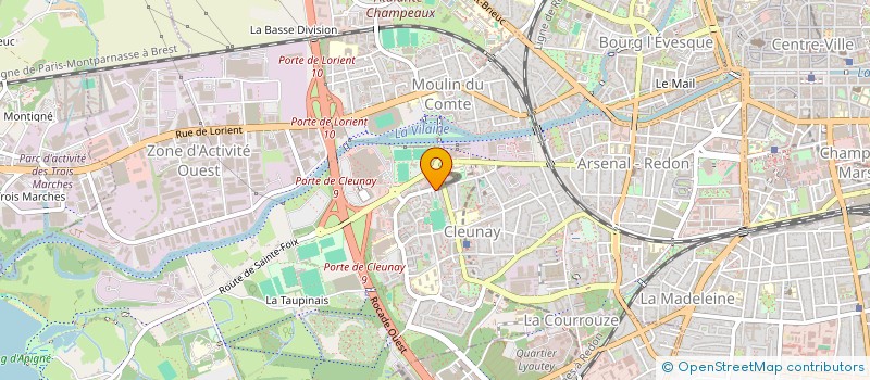localisation de l'entreprise NAGOMI à RENNES