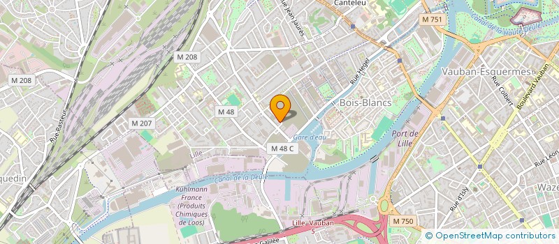 localisation de l'entreprise NAGORD à LILLE
