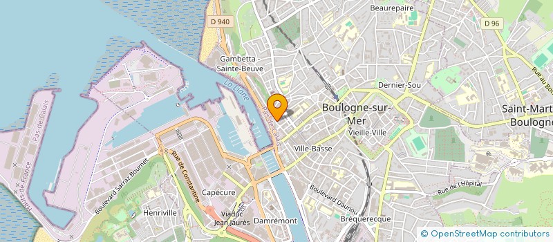 localisation de l'entreprise NAGOYA à BOULOGNE-SUR-MER