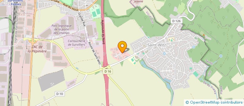 localisation de l'entreprise NAGOYA 95  SAINT-WITZ