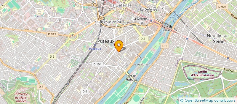 localisation de l'entreprise NAGOYA SUSHI LIN  PUTEAUX