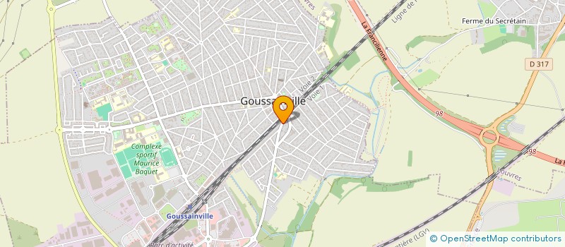 localisation de l'entreprise NAGRA à GOUSSAINVILLE