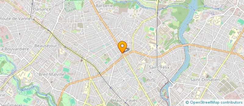 localisation de l'entreprise NAGROM  NANTES