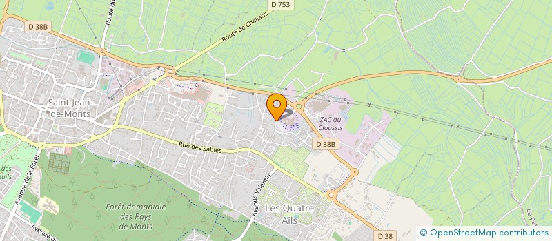 localisation de l'entreprise NAGUAQUI à SAINT-JEAN-DE-MONTS