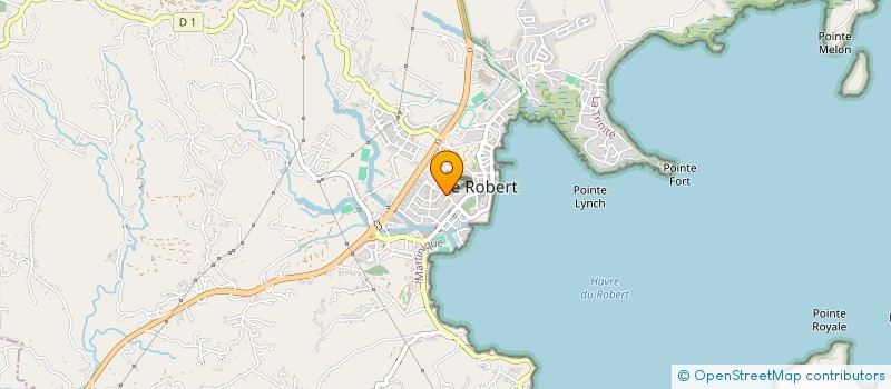 localisation de l'entreprise NAH&CO  LE ROBERT