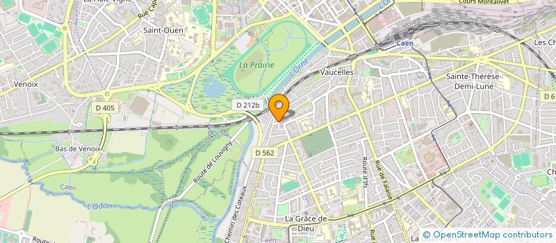 localisation de l'entreprise NAH RENOV' à CAEN