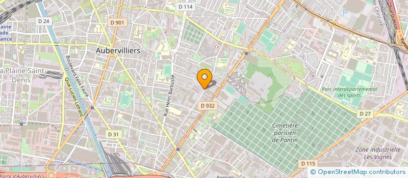 localisation de l'entreprise NAH SERVICES à ROSNY-SOUS-BOIS
