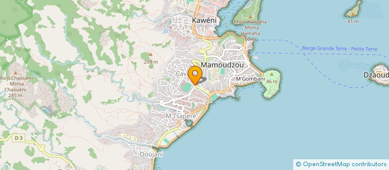 localisation de l'entreprise NAHA à MAMOUDZOU