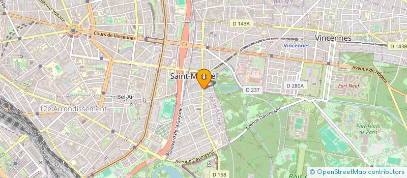 localisation de l'entreprise NAHARIA  SAINT-MANDE