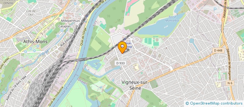 localisation de l'entreprise NAHAY TECHNOLOGIE à VIGNEUX-SUR-SEINE