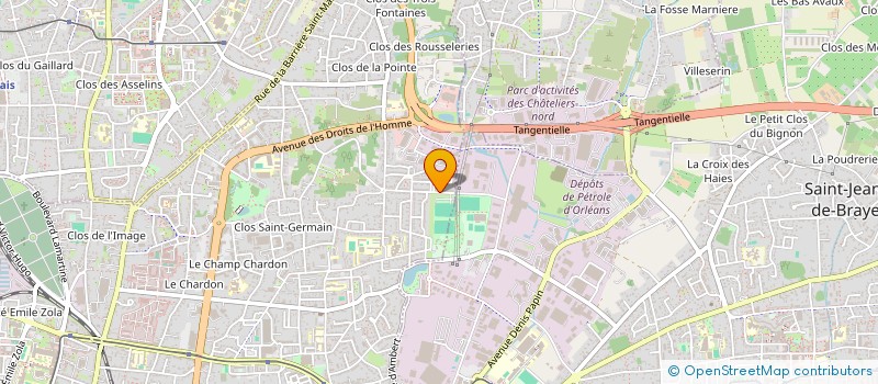 localisation de l'entreprise NAHEED à ORLEANS