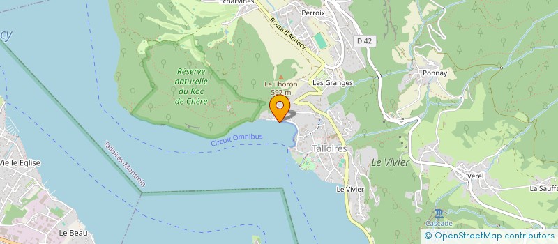 localisation de l'entreprise NAHEMA AIR à TALLOIRES-MONTMIN