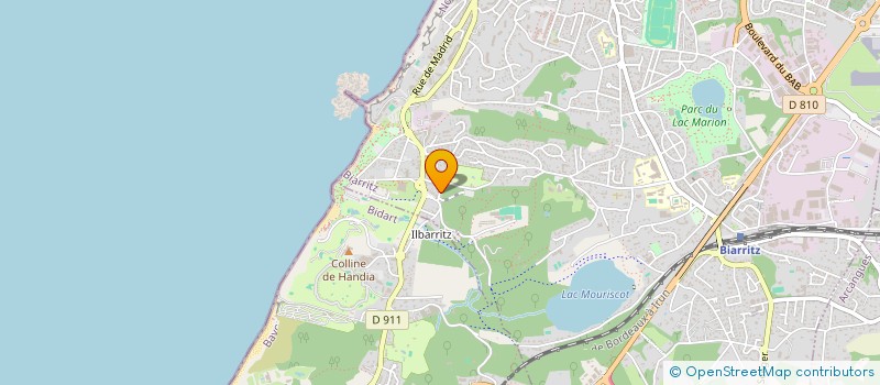 localisation de l'entreprise NAHIA LOCATIONS T P à BIARRITZ