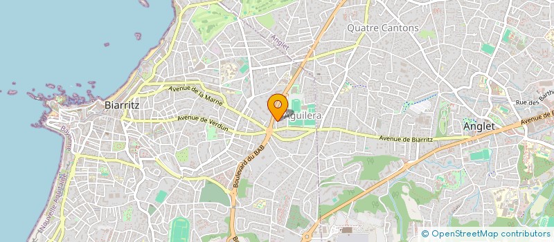 localisation de l'entreprise NAHIKO à BIARRITZ