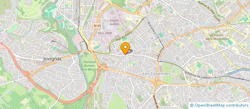 localisation de l'entreprise NAHIL à MONTPELLIER