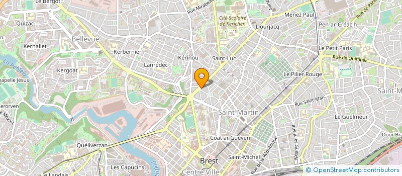 localisation de l'entreprise NAHILAR à BREST