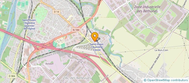 localisation de l'entreprise NAHUALA à SAINT-OUEN-L'AUMONE